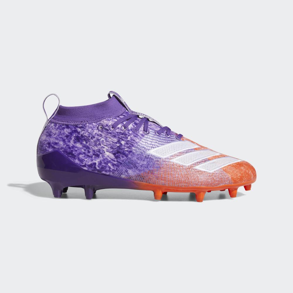 Adidas Men's adizero 8.0 Football Boots Purple/White/Orange Ireland F35079